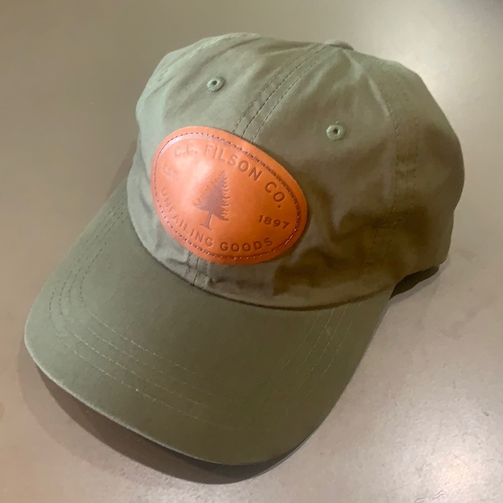 Filson Lightweight Angler Cap Dark Forest Evergreen - NEW